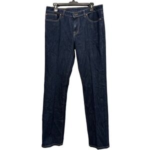 1791 Co Denim Mens Straight Leg Jeans Dark Indigo Wash Size 31x34 Cotton‎
